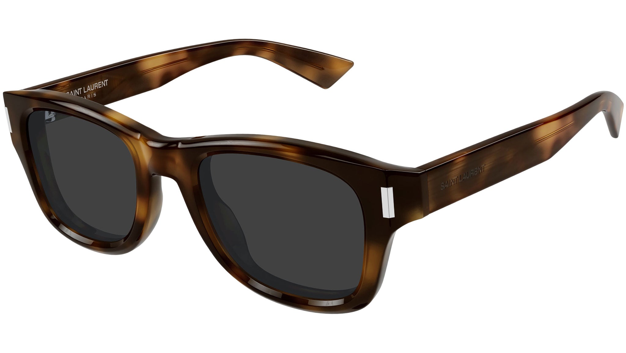 Occhiali da sole SAINT LAURENT SL801 Shiny medium havana