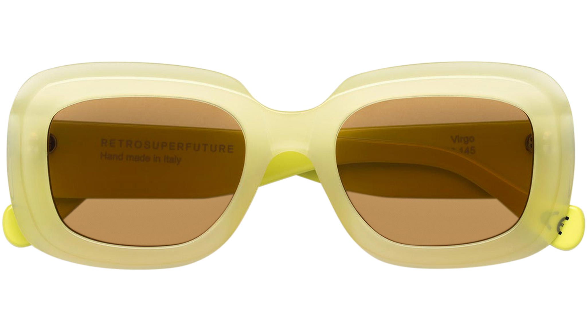 Occhiali RETROSUPERFUTURE Virgo Tone on tone yellow opaline