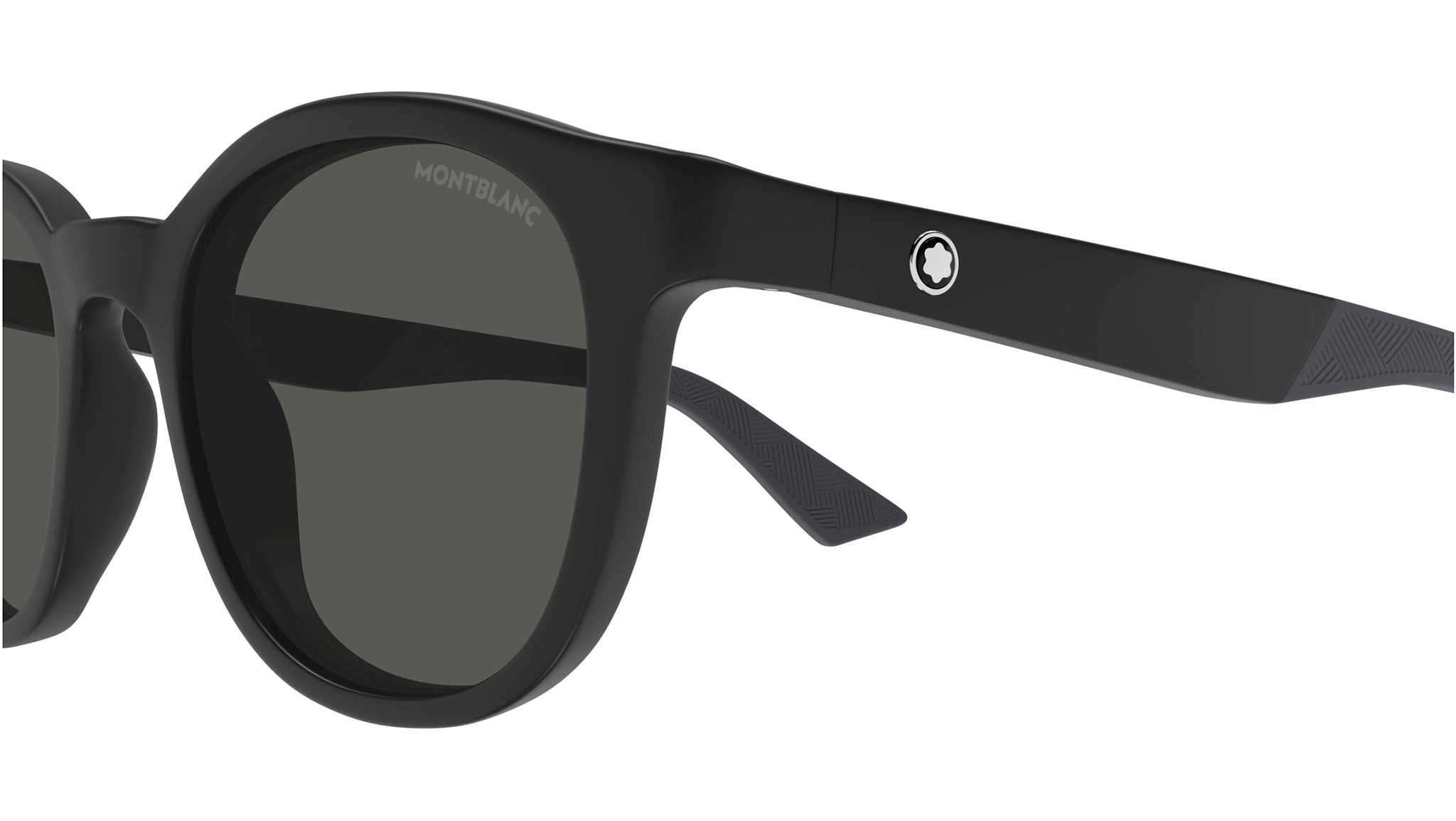 Occhiali da sole MONTBLANC MB0398S Semimatte black