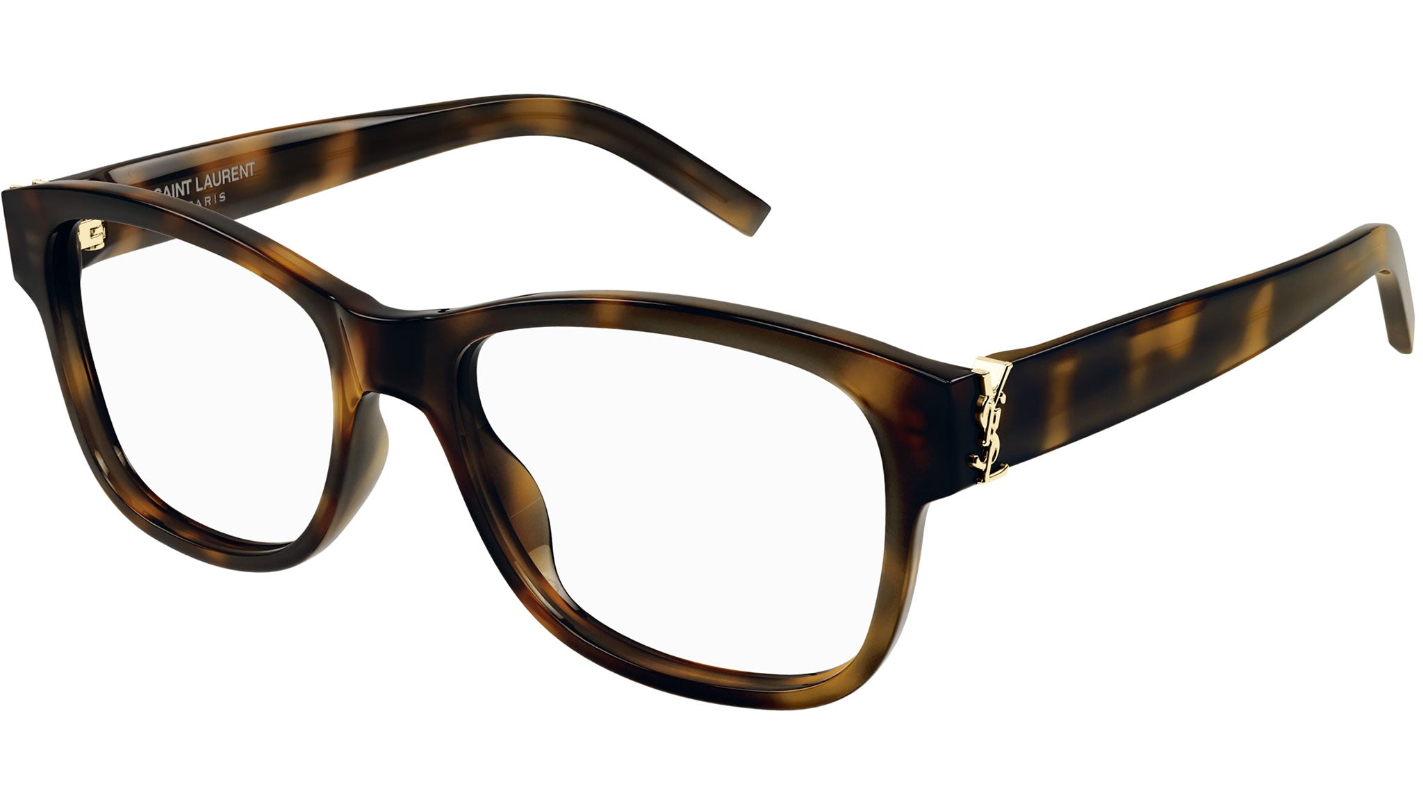 Occhiali da vista SAINT LAURENT SLM132 Shiny medium havana