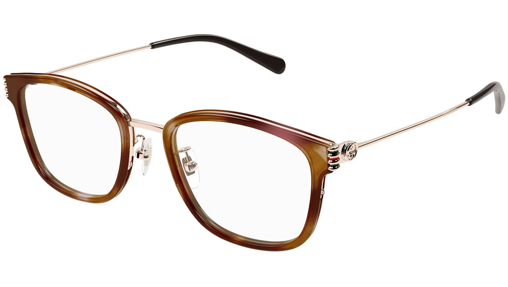 Occhiali da vista GUCCI GG1886OA Shiny vintage brown havana
