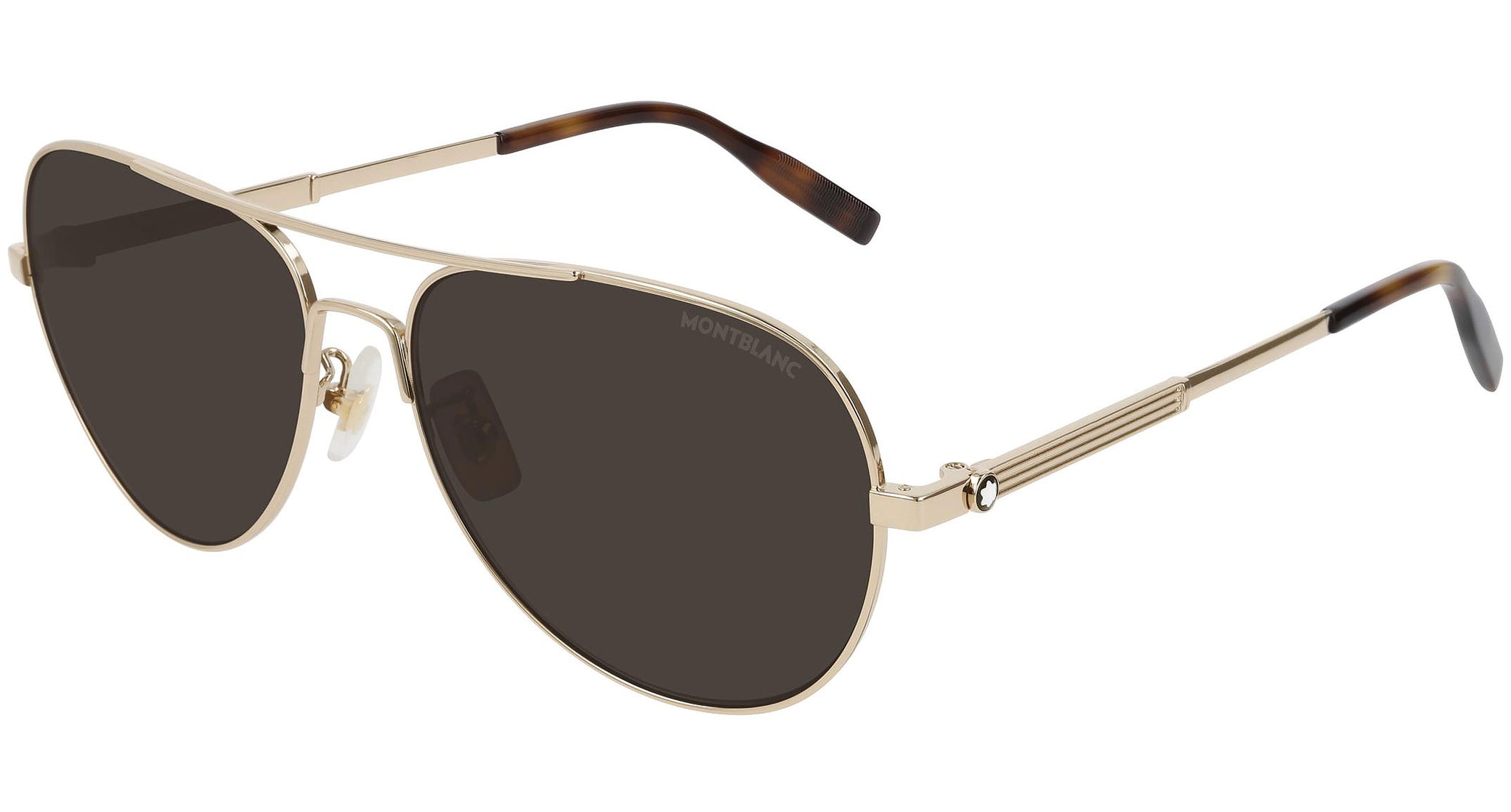 Occhiali MONTBLANC MB0027S Shiny light gold