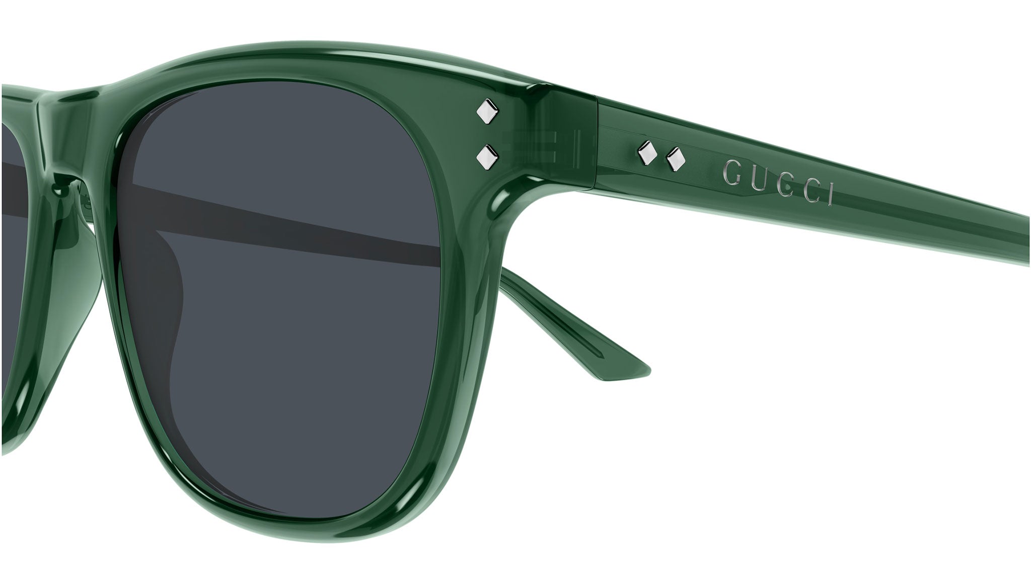Occhiali da sole GUCCI GG1893S Shiny transparent bottle green