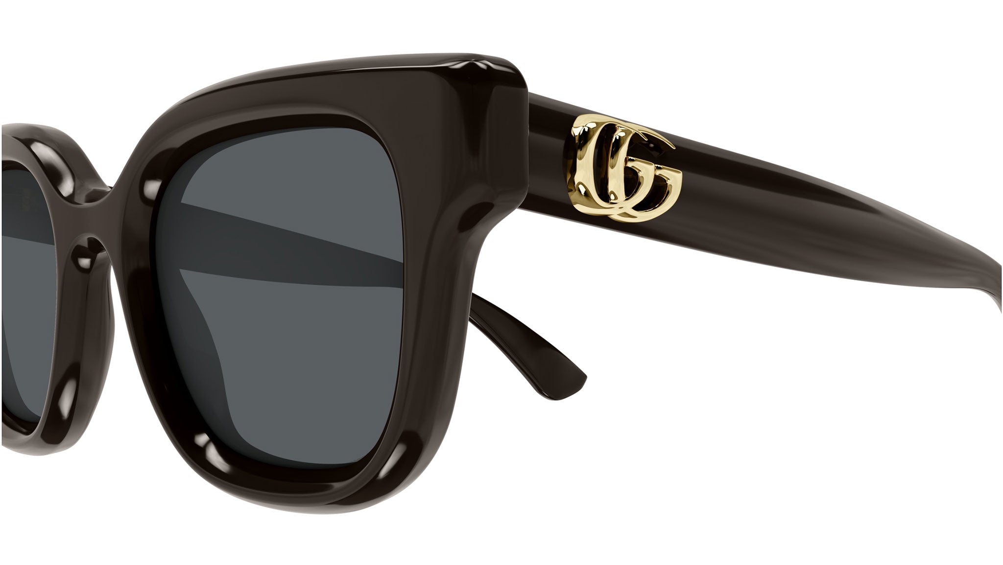 Occhiali da sole GUCCI GG1828S Shiny solid brown