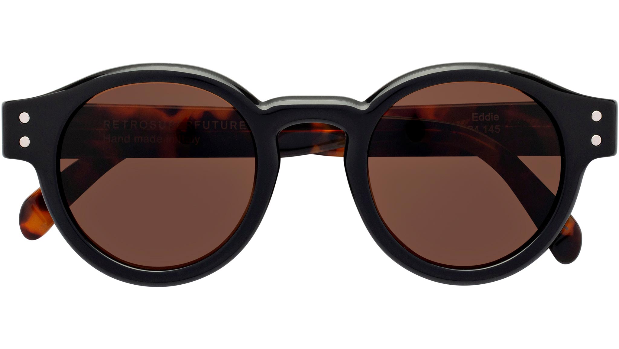 Occhiali RETROSUPERFUTURE Eddie Black and spotted havana