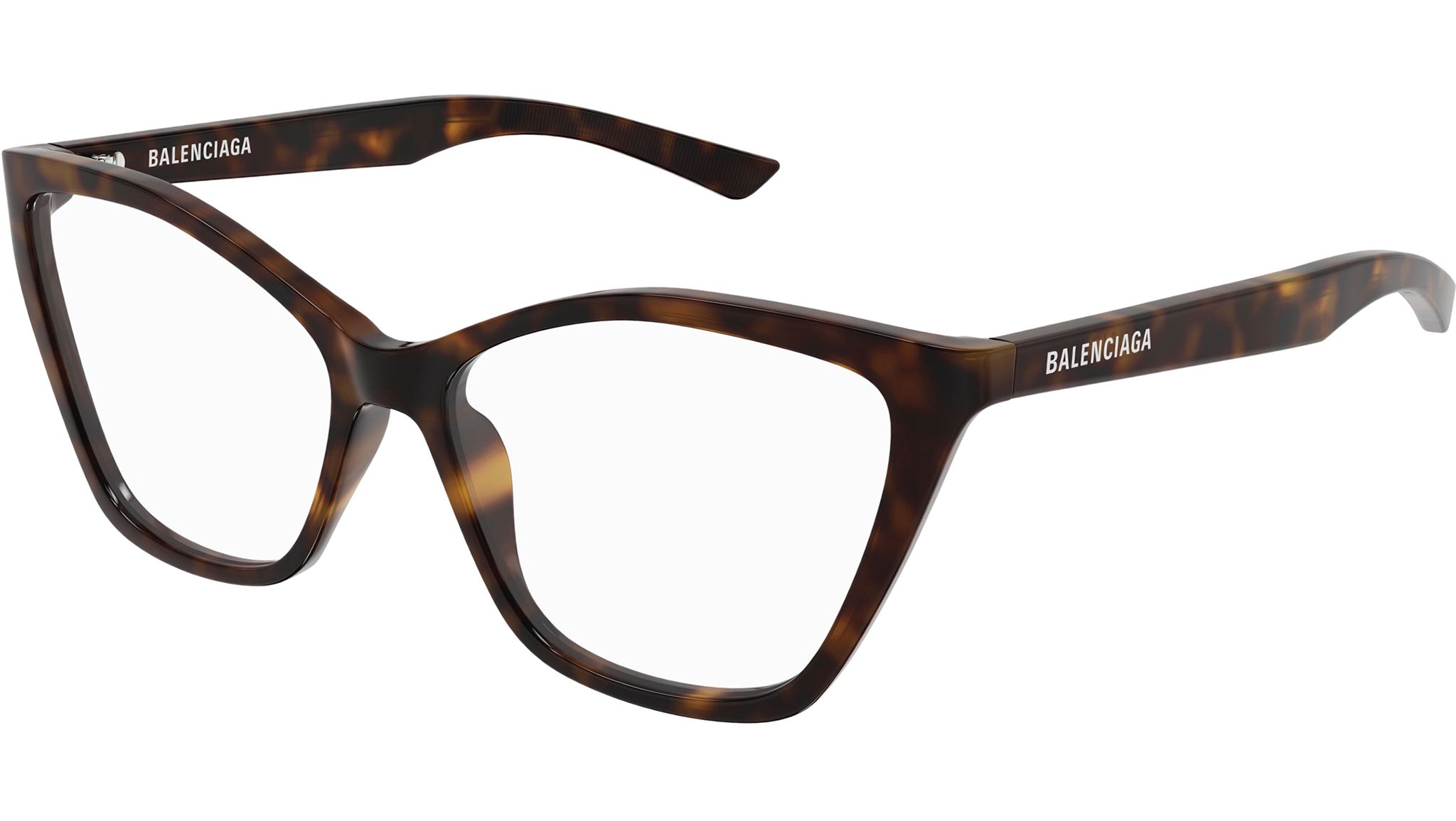 Occhiali da vista BALENCIAGA BB0405O Shiny dark havana