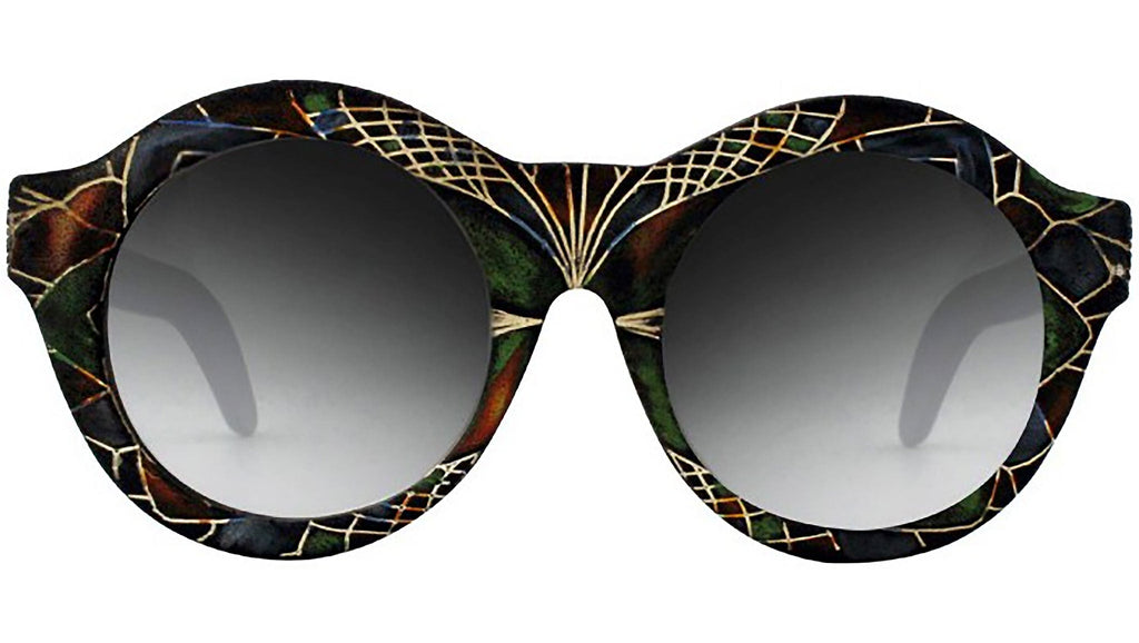 Occhiali da sole KUBORAUM A2 Black and handcraft finishing
