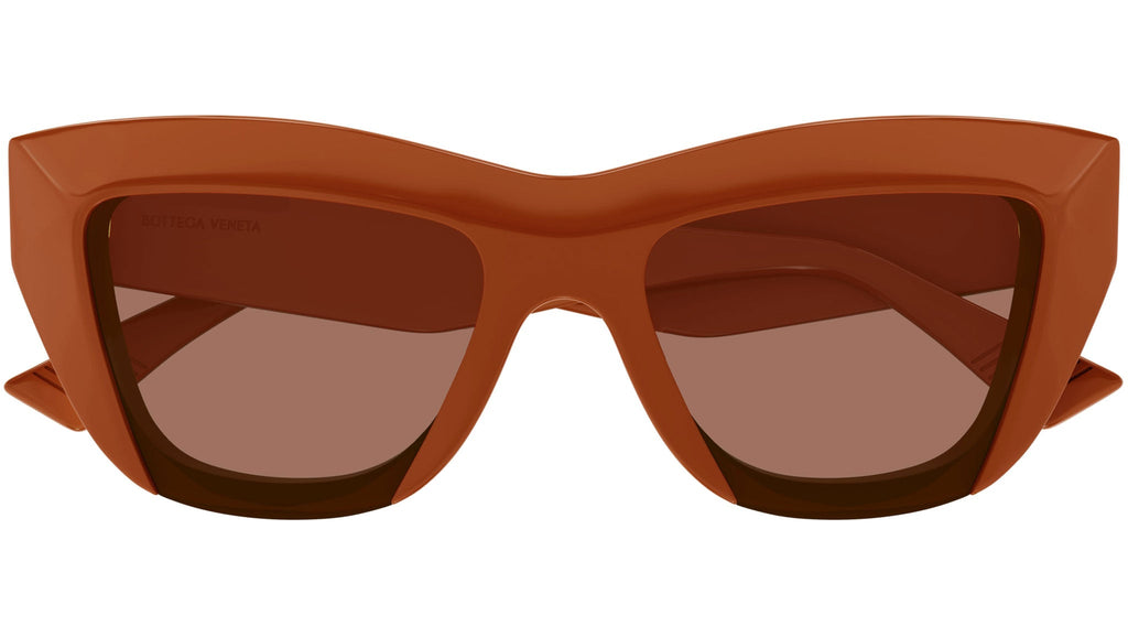 Occhiali da sole BOTTEGA VENETA BV1218S Shiny solid orange