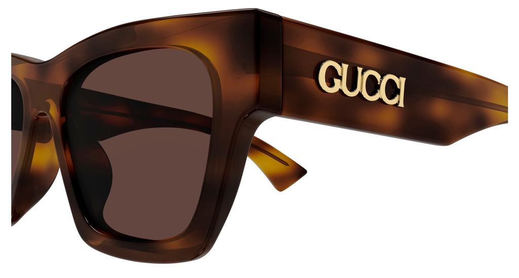 Occhiali da sole GUCCI GG1835S Shiny medium brown havana