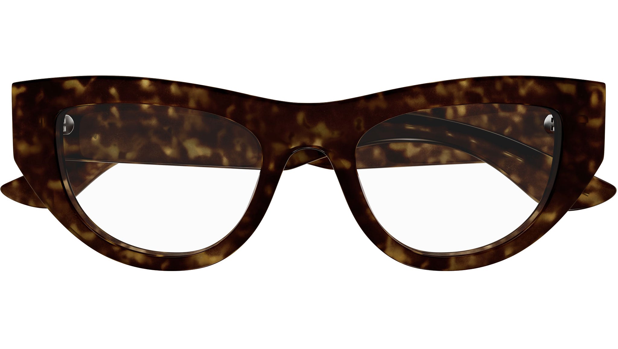 Occhiali da vista ALEXANDER MCQUEEN AM0512O Shiny dark havana