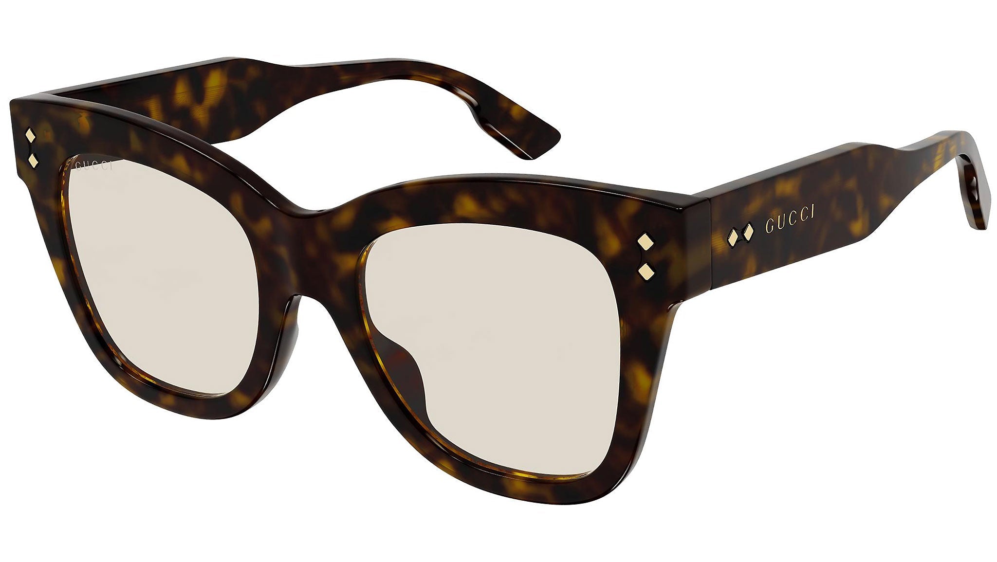 Occhiali da sole GUCCI GG1082S Shiny dark havana
