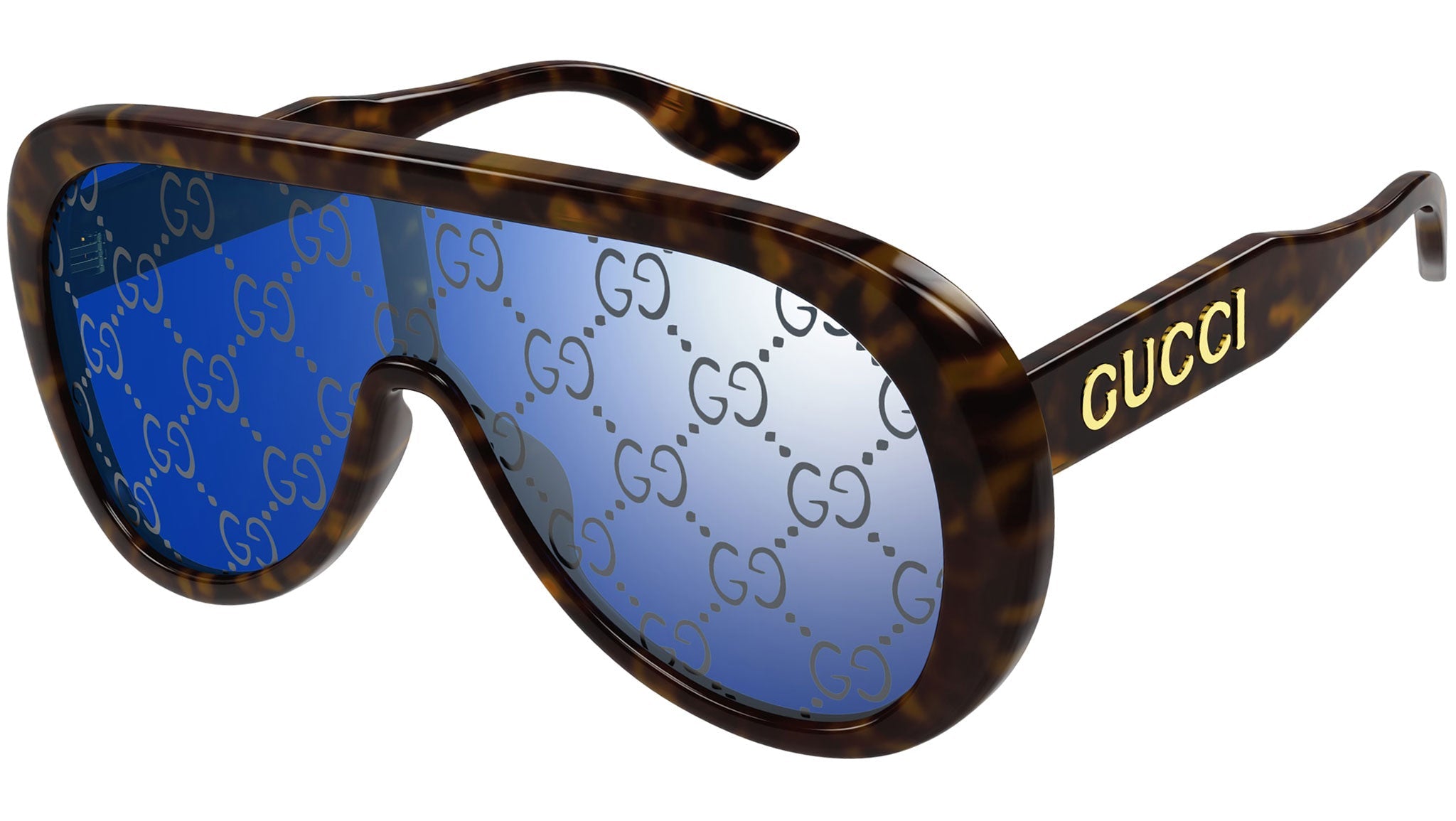 Occhiali da sole GUCCI GG1370S Shiny classic havana