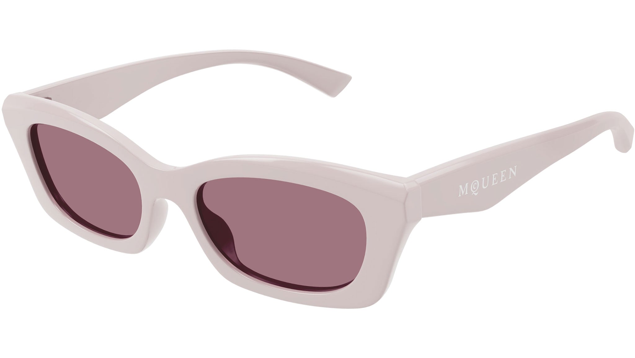 Occhiali da sole ALEXANDER MCQUEEN AM0474S Shiny solid pink