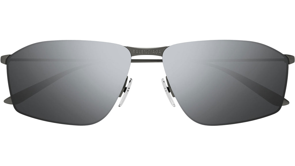Occhiali da sole BALENCIAGA BB0413S Matte dark ruthenium