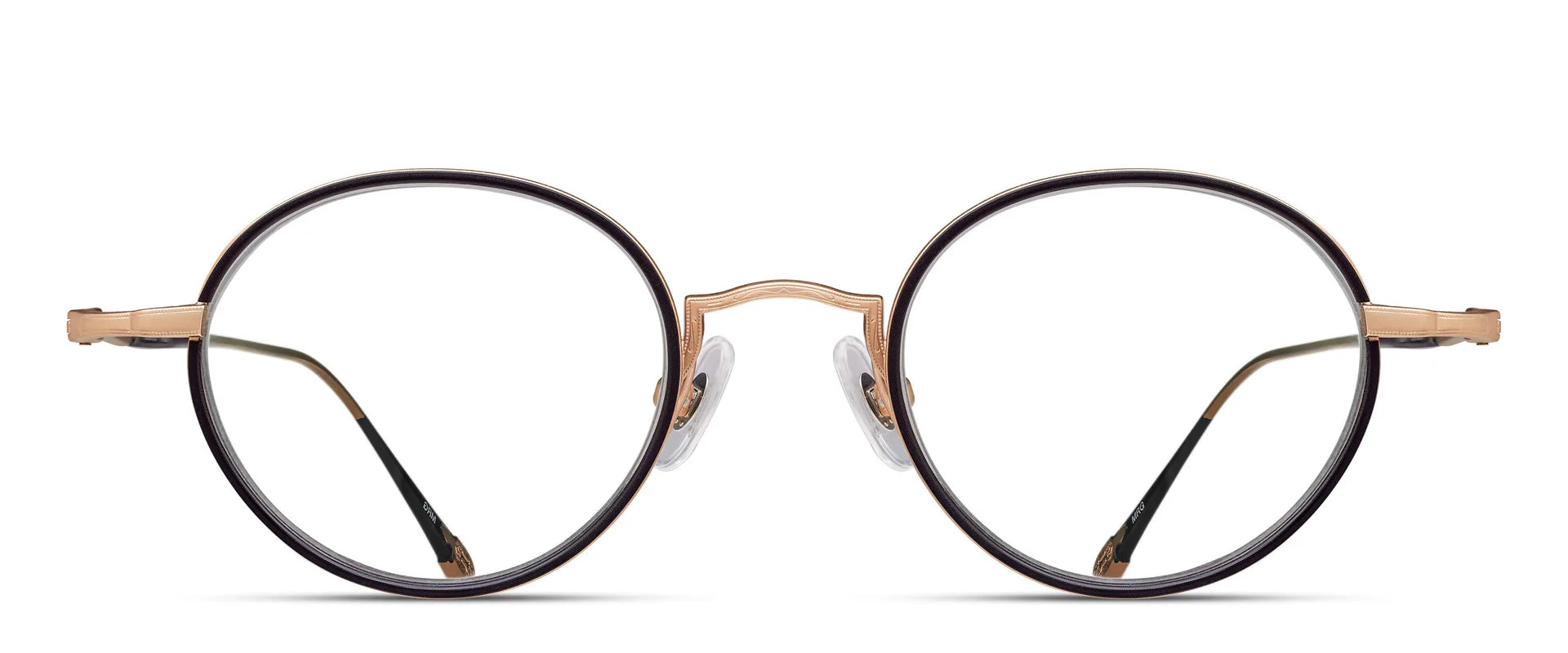 Occhiali da vista MATSUDA 10189H-I Matte Rose Gold - Matte Black