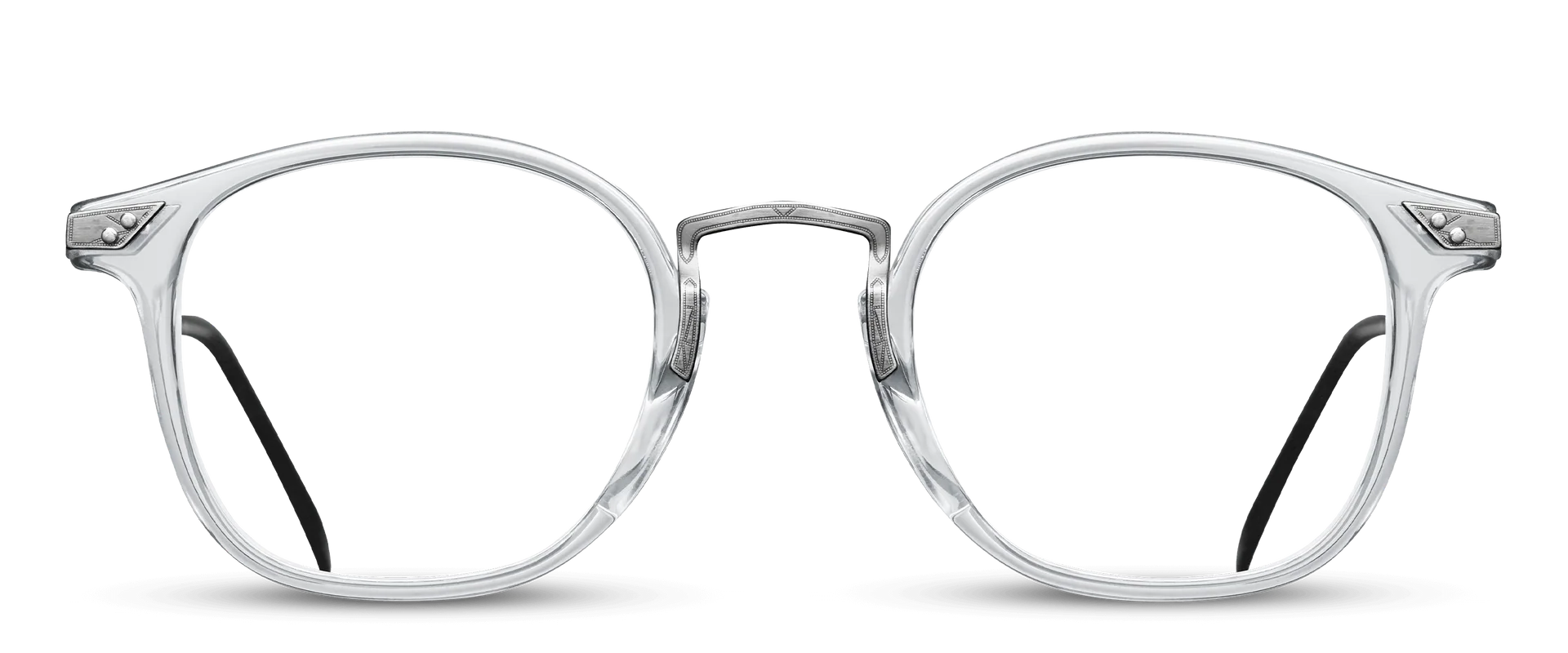 Occhiali da vista MATSUDA 2808H Crystal - Matte Antique Silver