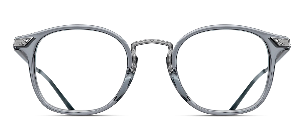 Occhiali da vista MATSUDA 2808H Grey Crystal - Antique Silver