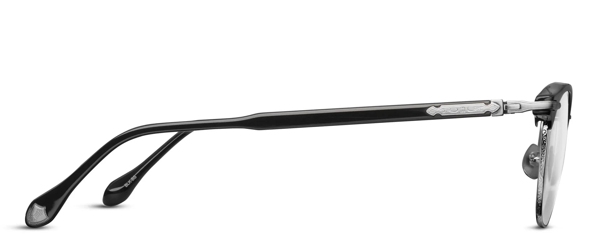 Occhiali da vista MATSUDA M2048 Black - Brushed Silver