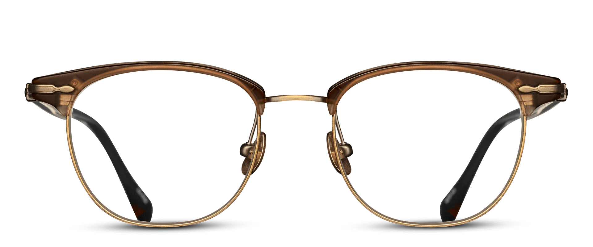 Occhiali da vista MATSUDA M2048 Matte Taupe - Antique Gold