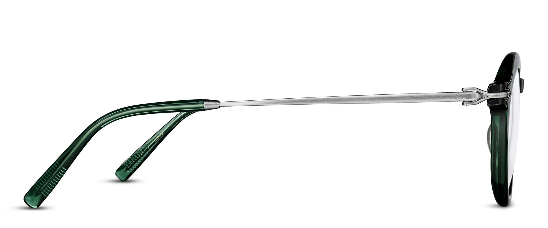 Occhiali da vista MATSUDA M2057 Bottle Green - Brushed Silver