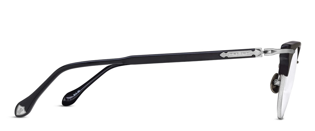 Occhiali da vista MATSUDA M2061 Black - Brushed Silver