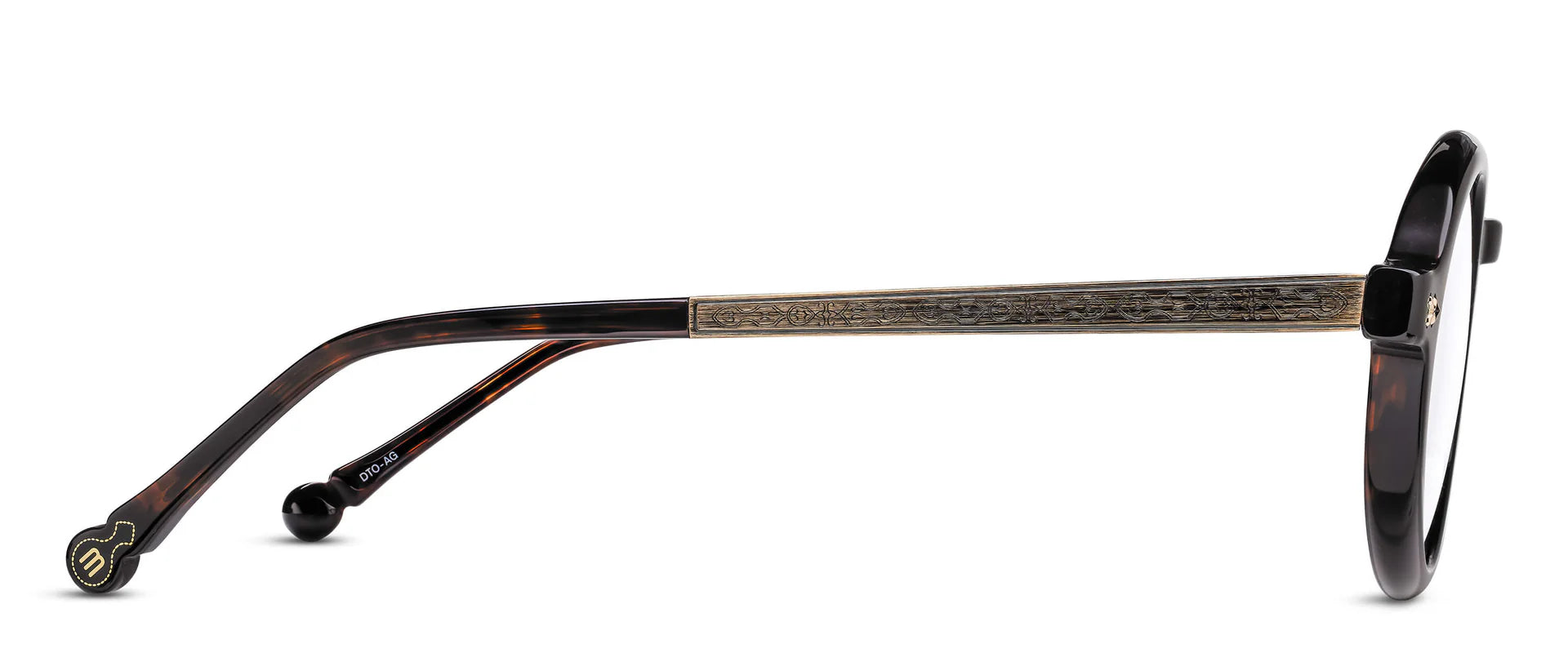 Occhiali da vista MATSUDA M2067 Dark Tortoise - Antique Gold