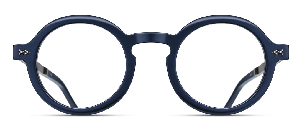 Occhiali da vista MATSUDA M2067 Matte Navy - Antique Silver