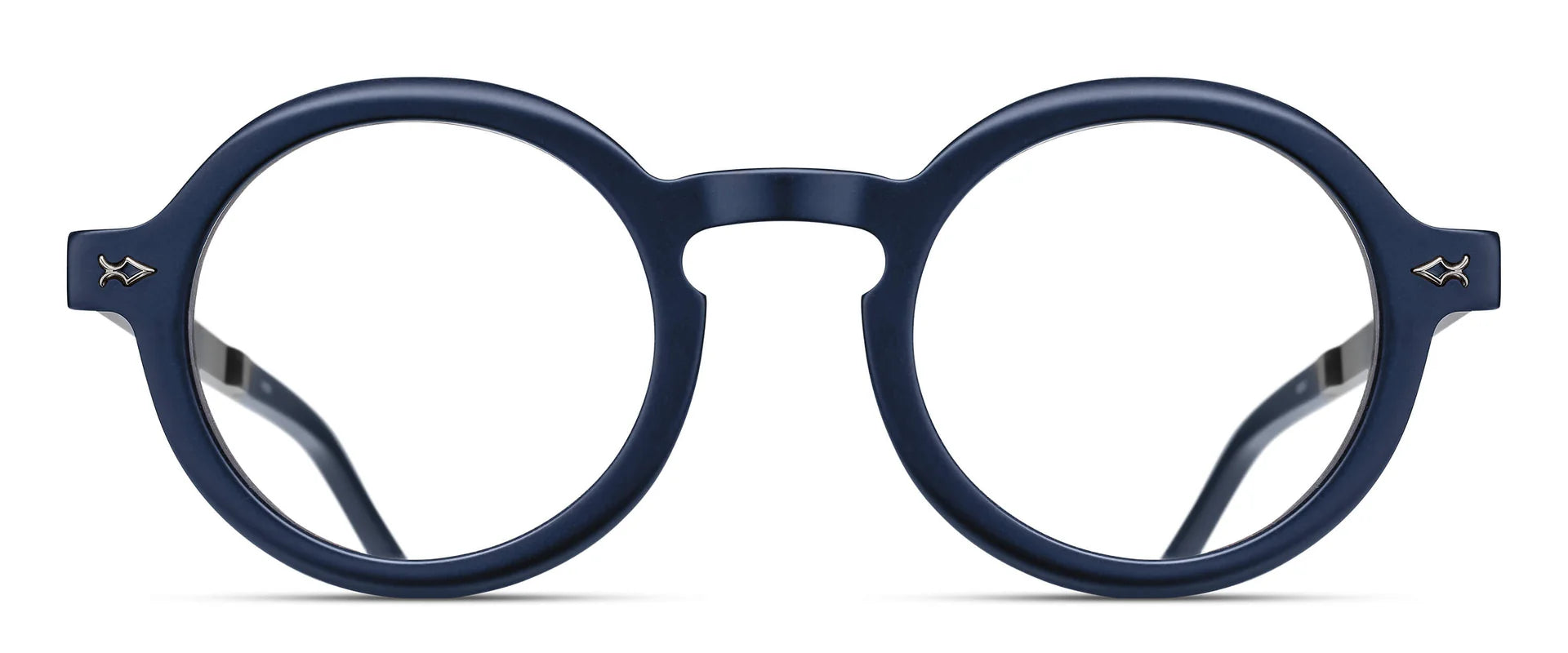 Occhiali da vista MATSUDA M2067 Matte Navy - Antique Silver