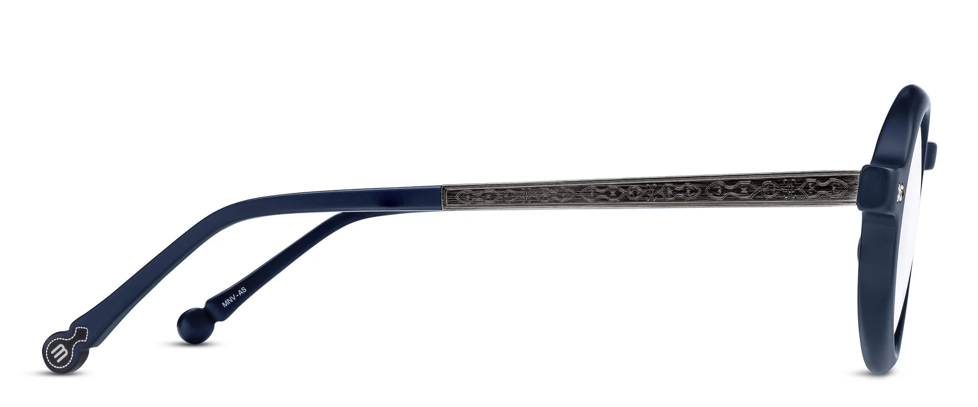 Occhiali da vista MATSUDA M2067 Matte Navy - Antique Silver