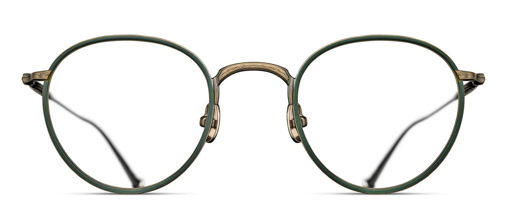 Occhiali da vista MATSUDA M3085-I Antique Gold - Bottle Green