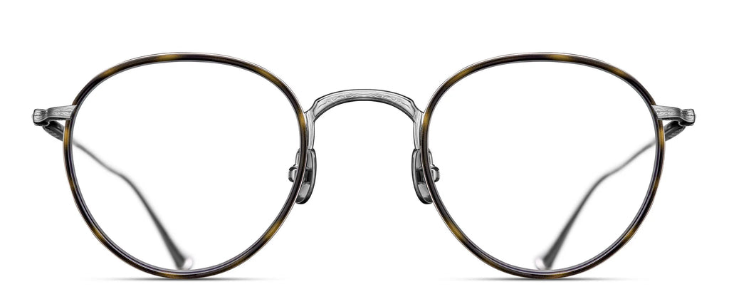 Occhiali da vista MATSUDA M3085-I Brushed Silver - Khaki Tortoise