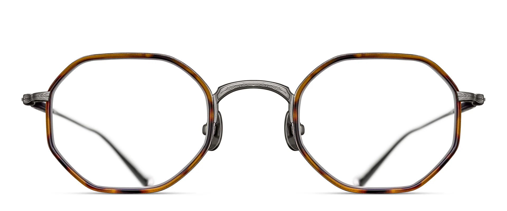 Occhiali da vista MATSUDA M3086-I Antique Silver - Tortoise