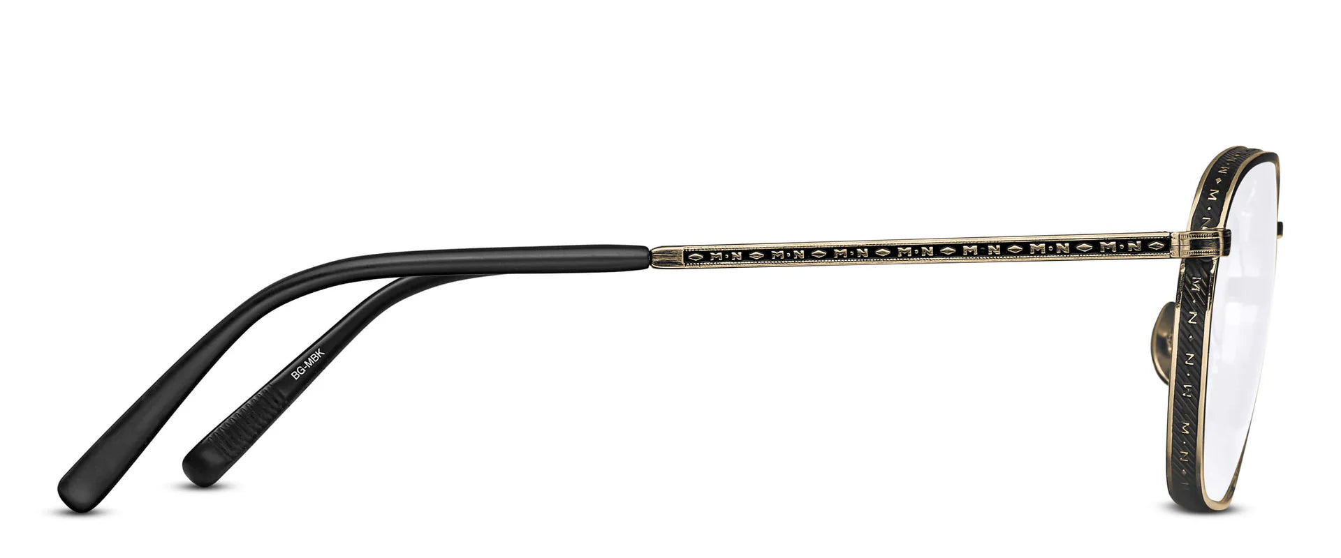 Occhiali da vista MATSUDA M3101 Brushed Gold - Matte Black
