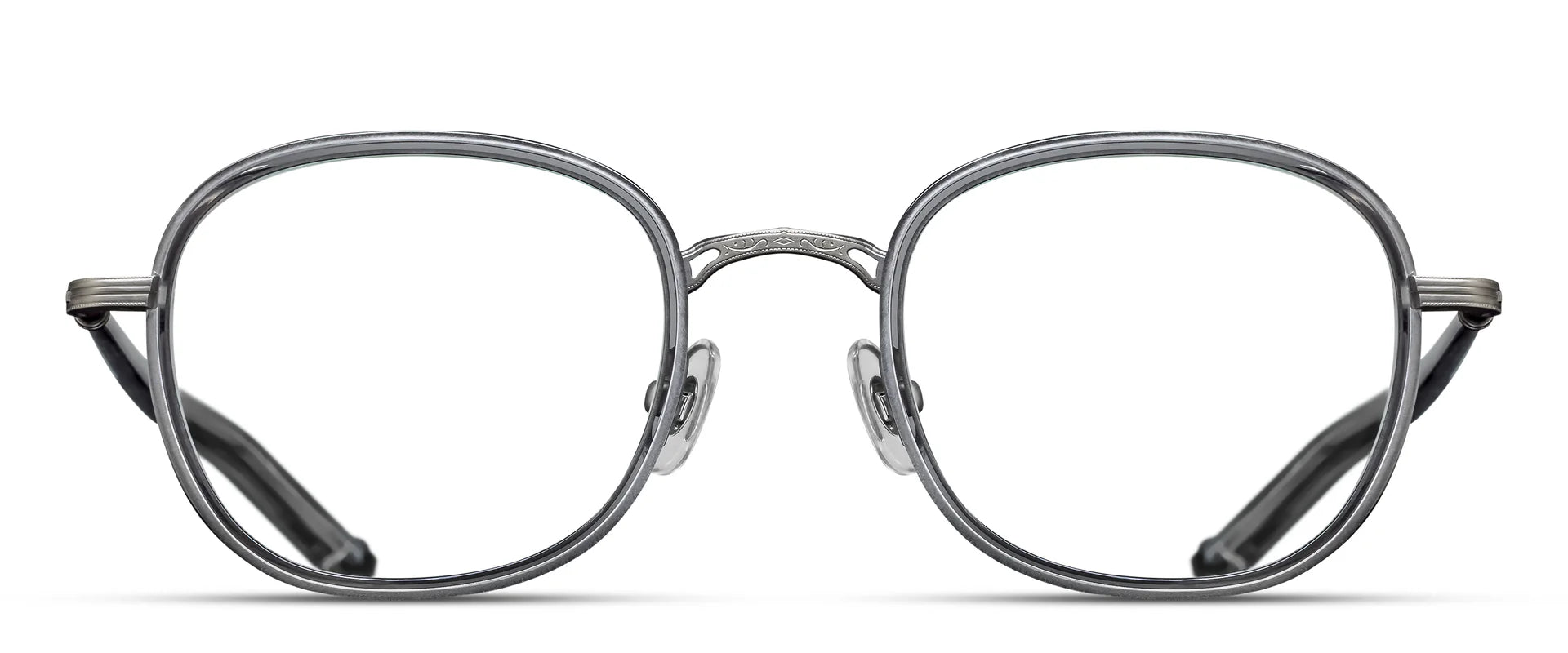 Occhiali da vista MATSUDA M3126 Antique Silver Grey Crystal