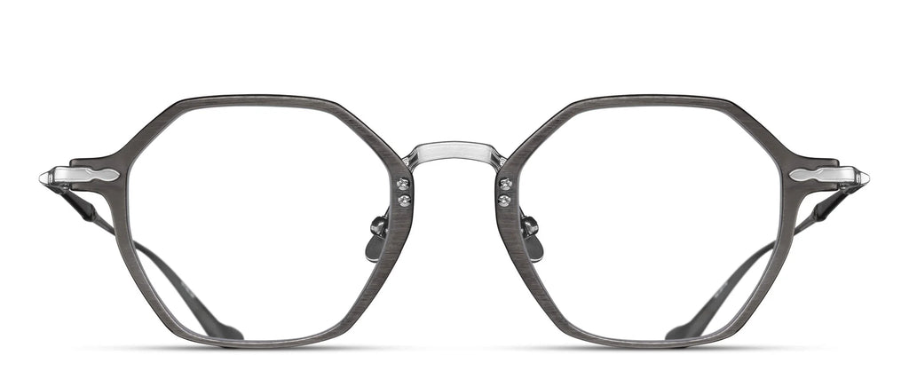 Occhiali da vista MATSUDA M3133 Brushed Silver - Brushed Ruthenium