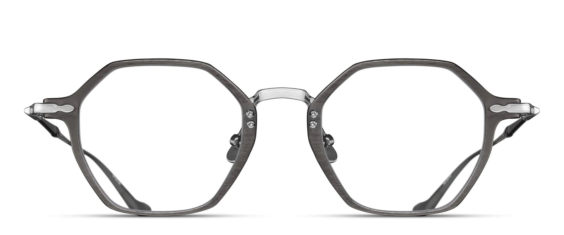 Occhiali da vista MATSUDA M3133 Brushed Silver - Brushed Ruthenium