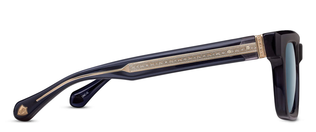Occhiali da sole MATSUDA M1033 Dark Navy Crystal - Gold