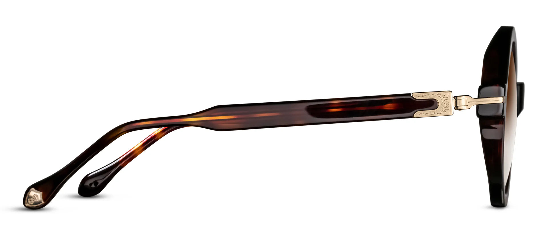 Occhiali da sole MATSUDA M2059 Dark Tortoise - Brushed Gold