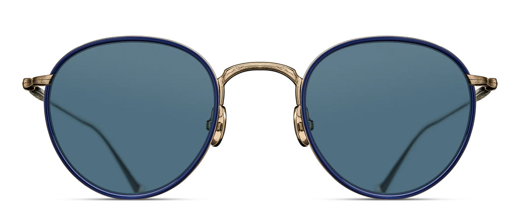 Occhiali da sole MATSUDA M3085-I Brushed Gold - Navy