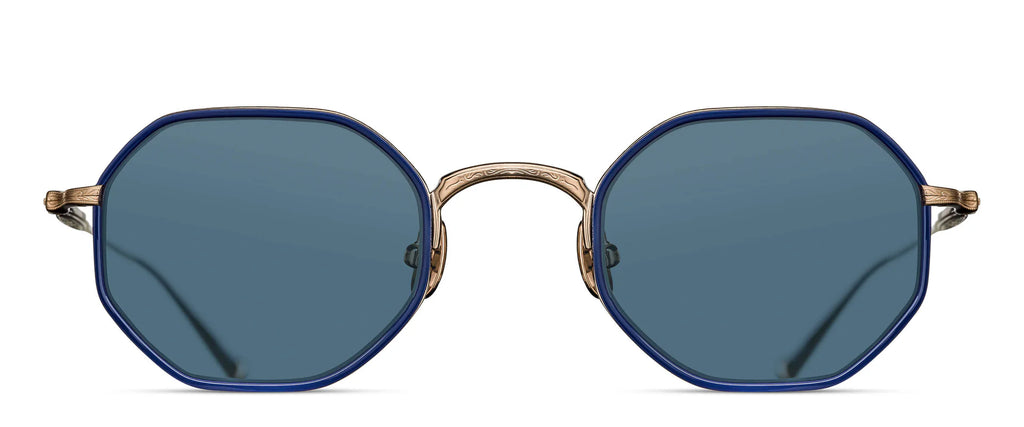 Occhiali da sole MATSUDA M3086-I Brushed Gold - Navy