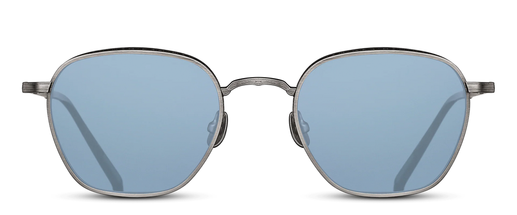 Occhiali da sole MATSUDA M3101 ANTIQUE SILVER - NAVY
