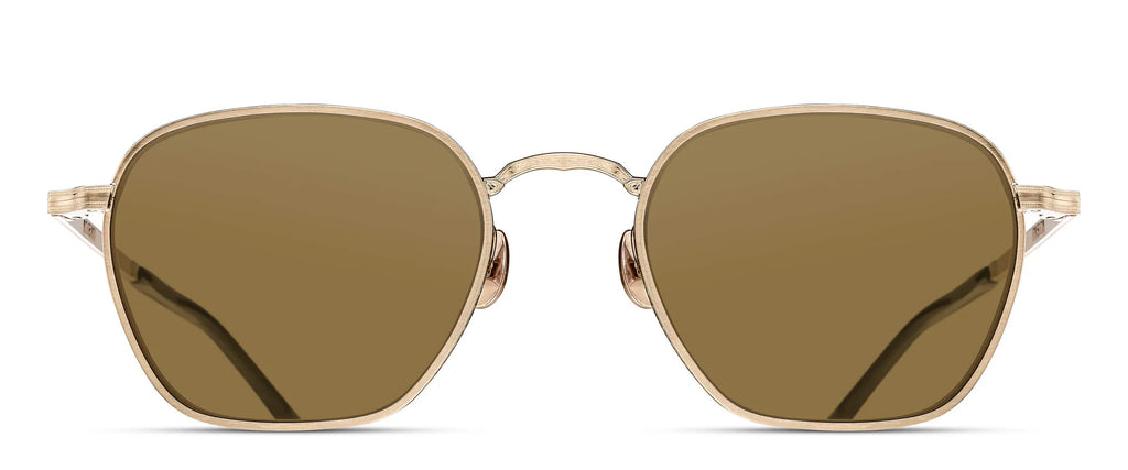 Occhiali da sole MATSUDA M3101 BRUSHED GOLD-GREEN