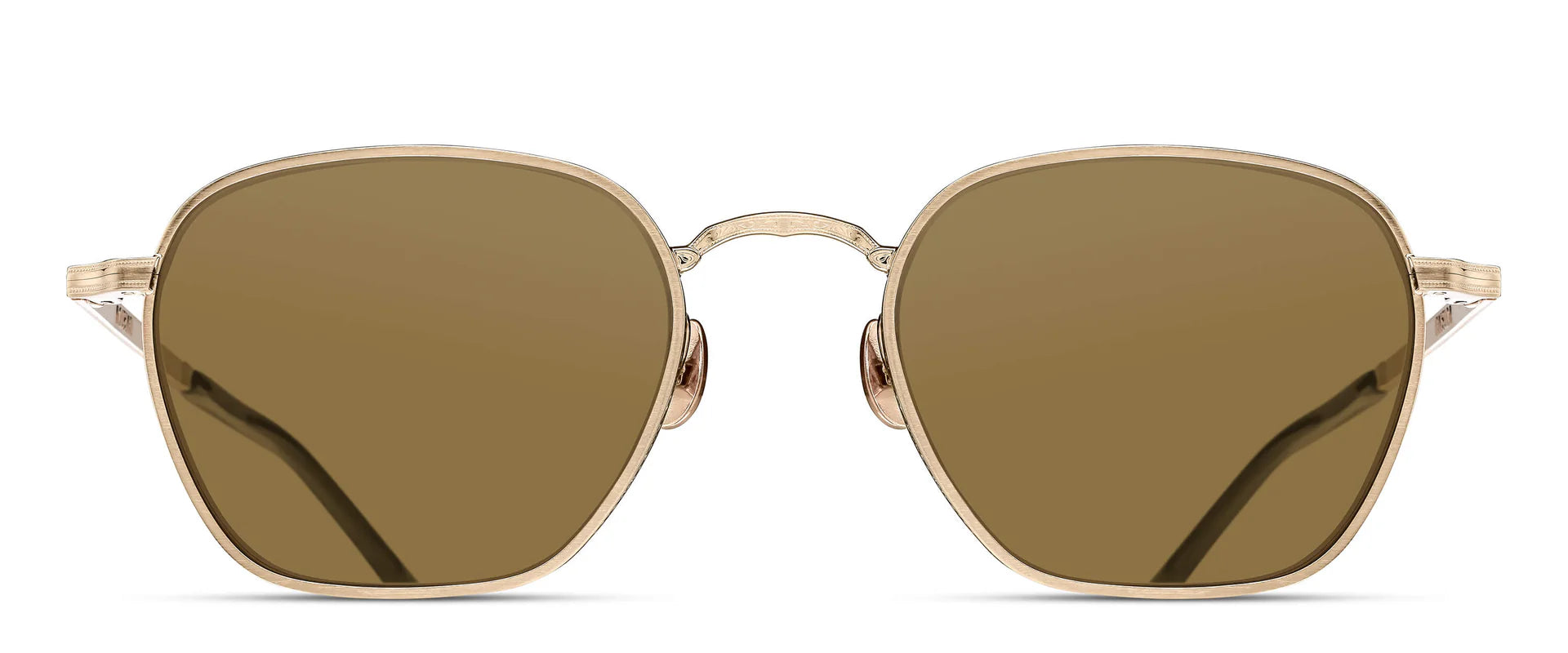 Occhiali da sole MATSUDA M3101 BRUSHED GOLD-GREEN