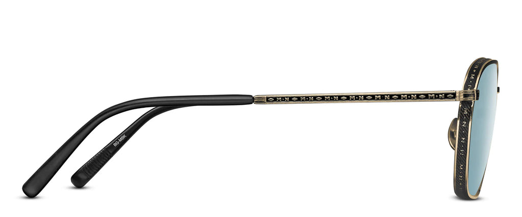 Occhiali da sole MATSUDA M3101 BRUSHED GOLD-MATTE BLACK
