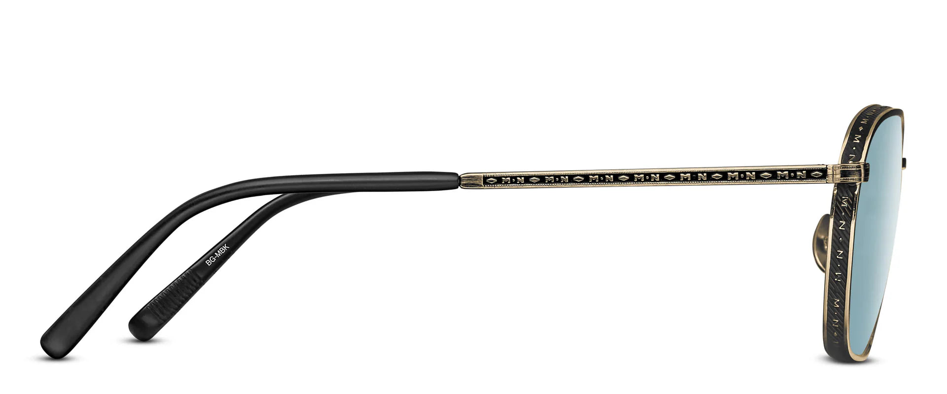 Occhiali da sole MATSUDA M3101 BRUSHED GOLD-MATTE BLACK