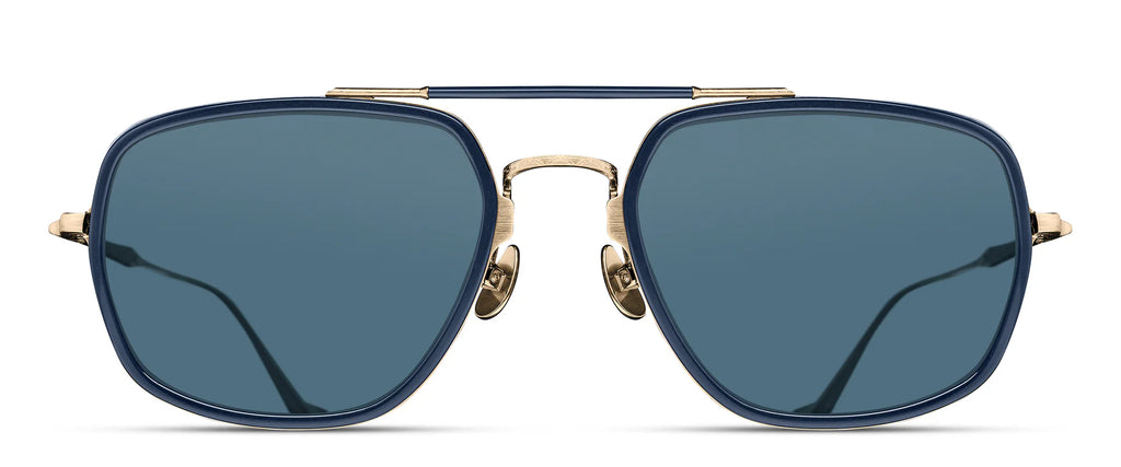 Occhiali da sole MATSUDA M3123 Brushed Gold - Navy