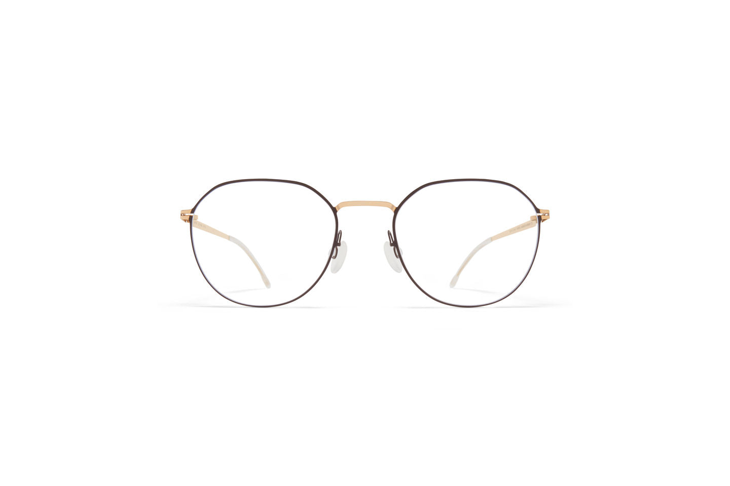Occhiali da vista MYKITA YNGVE Champagne Gold Dark Brown