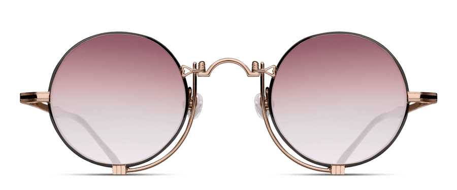 MATSUDA 10601H Rose Gold - Matte Black