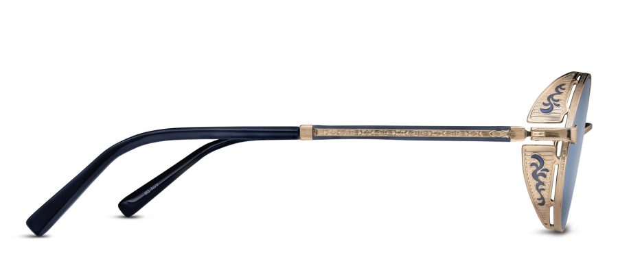 MATSUDA M3137 Brushed Gold - Navy